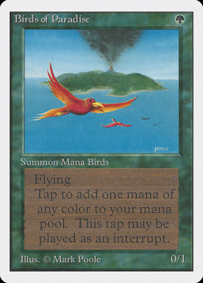 Birds of Paradise [Unlimited Edition] | Card Merchant Takapuna