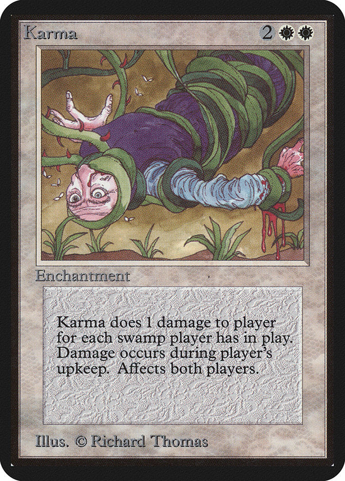 Karma [Alpha Edition] | Card Merchant Takapuna