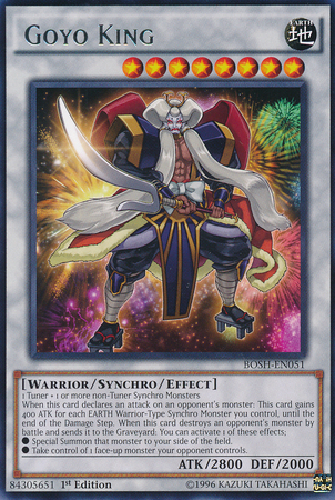 Goyo King [BOSH-EN051] Rare | Card Merchant Takapuna