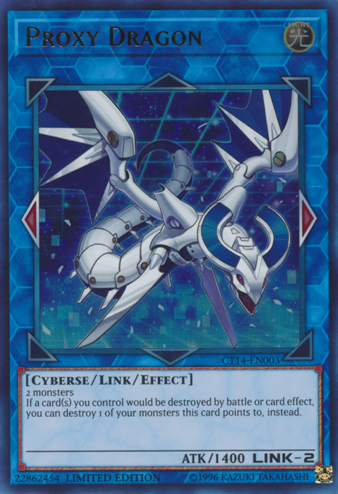 Proxy Dragon [CT14-EN003] Ultra Rare | Card Merchant Takapuna