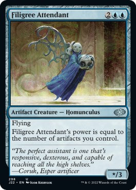 Filigree Attendant [Jumpstart 2022] | Card Merchant Takapuna