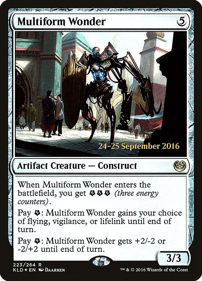 Multiform Wonder [Kaladesh Prerelease Promos] | Card Merchant Takapuna