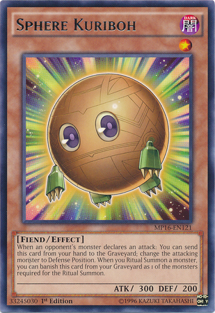 Sphere Kuriboh [MP16-EN121] Rare | Card Merchant Takapuna