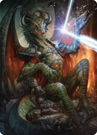 Deflecting Swat Art Card [Commander Masters Art Series] | Card Merchant Takapuna