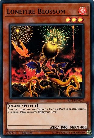 Lonefire Blossom [AC18-EN017] Super Rare | Card Merchant Takapuna