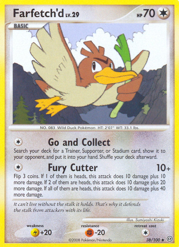 Farfetch'd (38/100) [Diamond & Pearl: Stormfront] | Card Merchant Takapuna