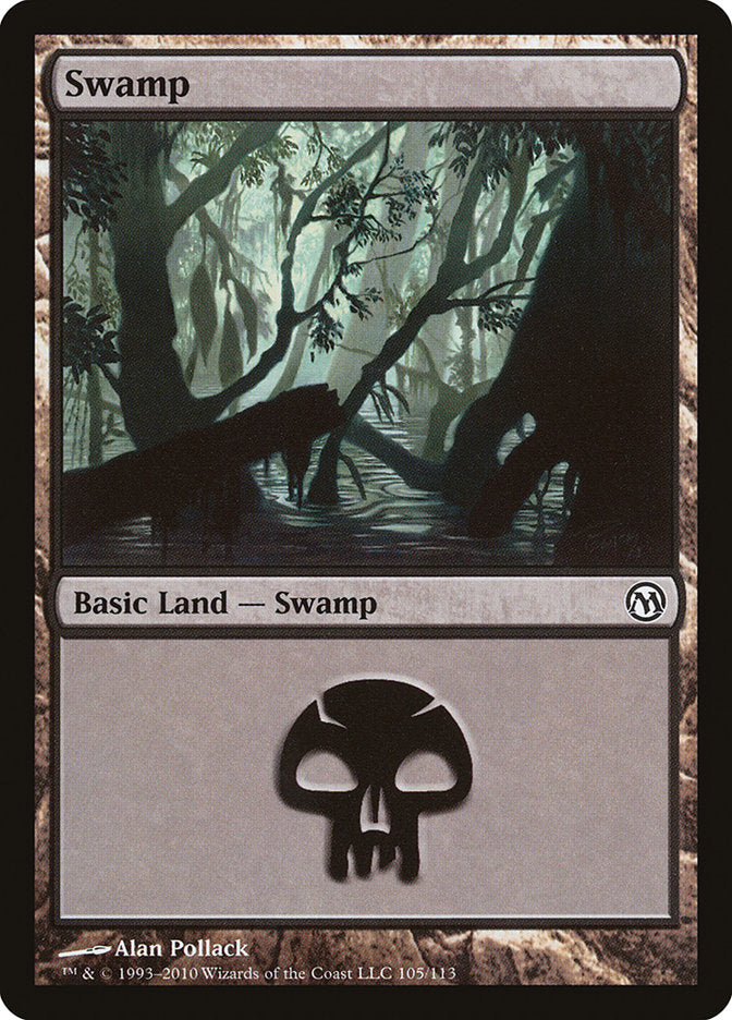 Swamp (105) [Duels of the Planeswalkers] | Card Merchant Takapuna