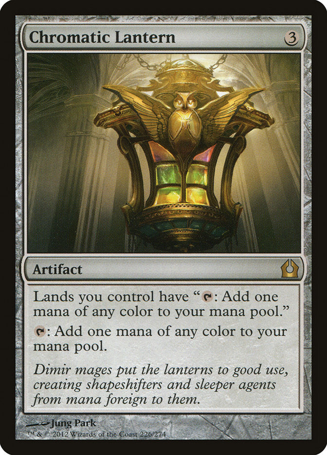 Chromatic Lantern [Return to Ravnica] | Card Merchant Takapuna