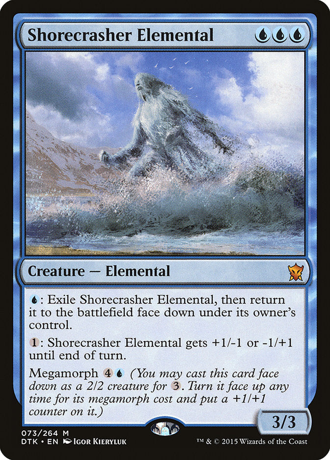 Shorecrasher Elemental [Dragons of Tarkir] | Card Merchant Takapuna