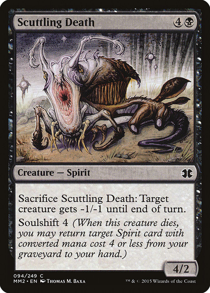 Scuttling Death [Modern Masters 2015] | Card Merchant Takapuna