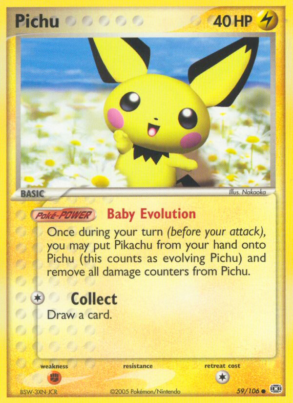 Pichu (59/106) [EX: Emerald] | Card Merchant Takapuna