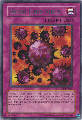 Crush Card Virus [TU01-EN006] Rare | Card Merchant Takapuna