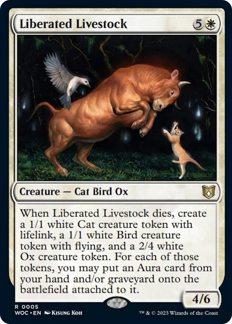 Liberated Livestock [Wilds of Eldraine Commander] | Card Merchant Takapuna