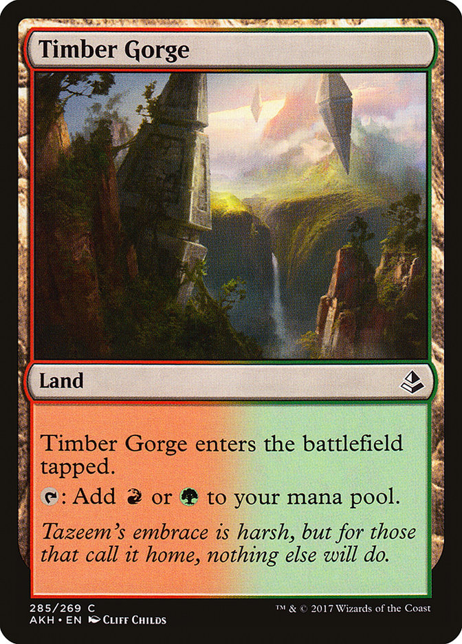 Timber Gorge [Amonkhet] | Card Merchant Takapuna