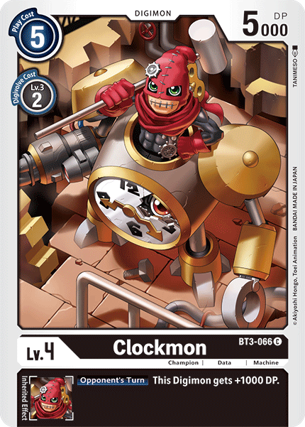 Clockmon [BT3-066] [Release Special Booster Ver.1.5] | Card Merchant Takapuna