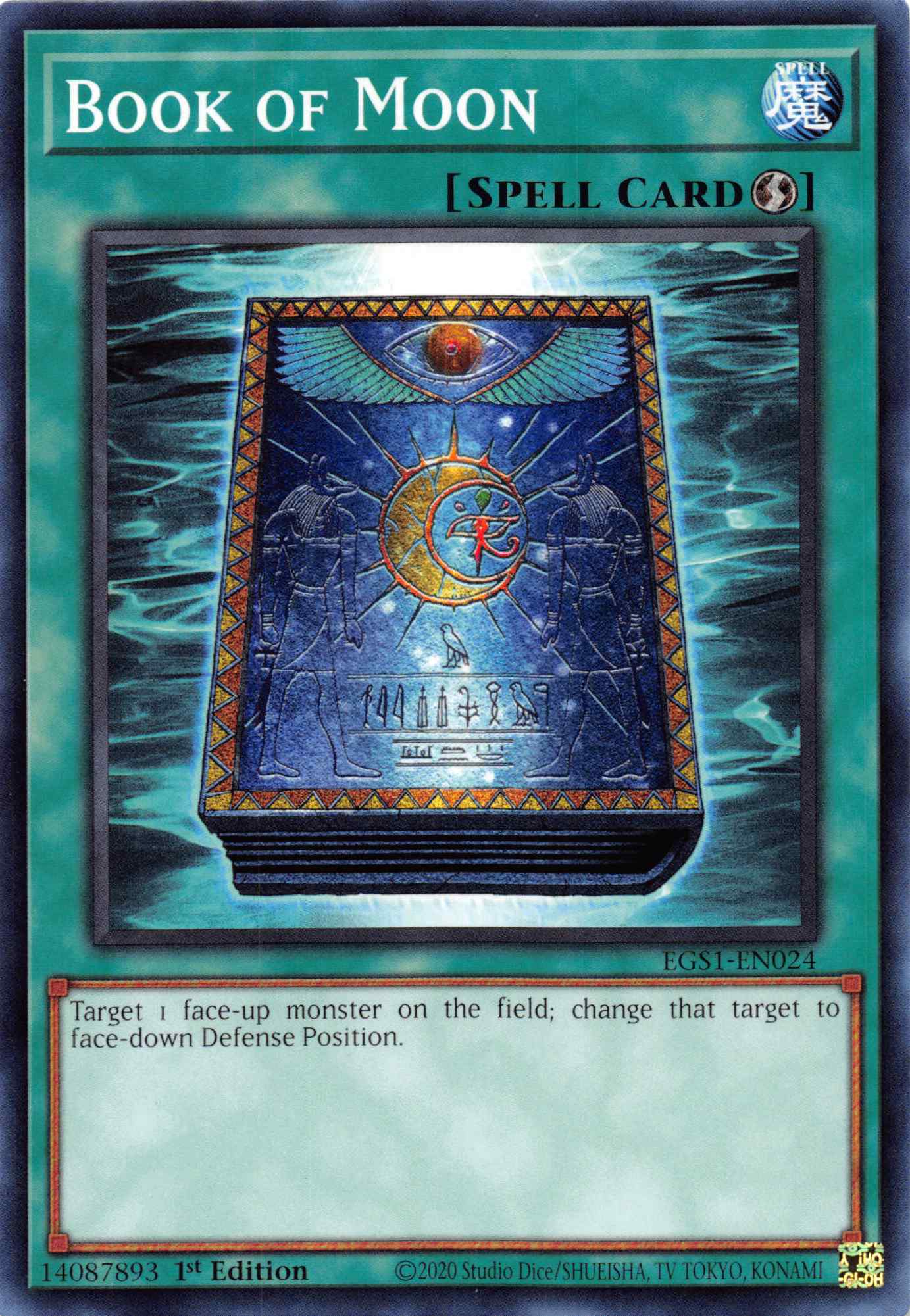 Book of Moon [EGS1-EN024] Common | Card Merchant Takapuna