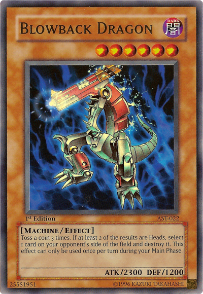 Blowback Dragon [AST-022] Ultra Rare | Card Merchant Takapuna