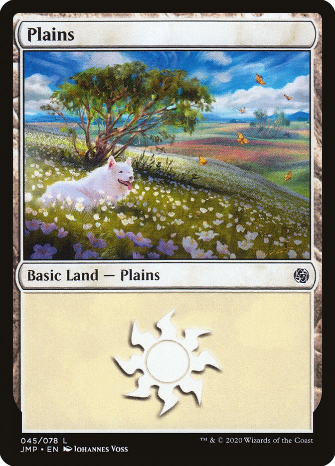 Plains (45) [Jumpstart] | Card Merchant Takapuna