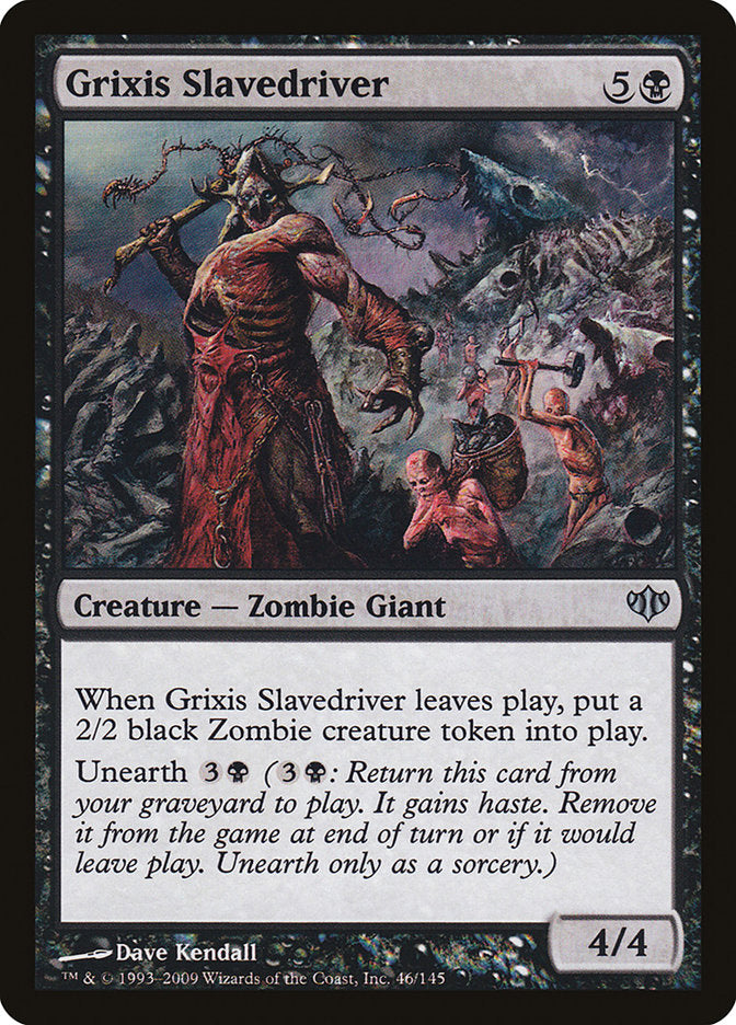 Grixis Slavedriver [Conflux] | Card Merchant Takapuna