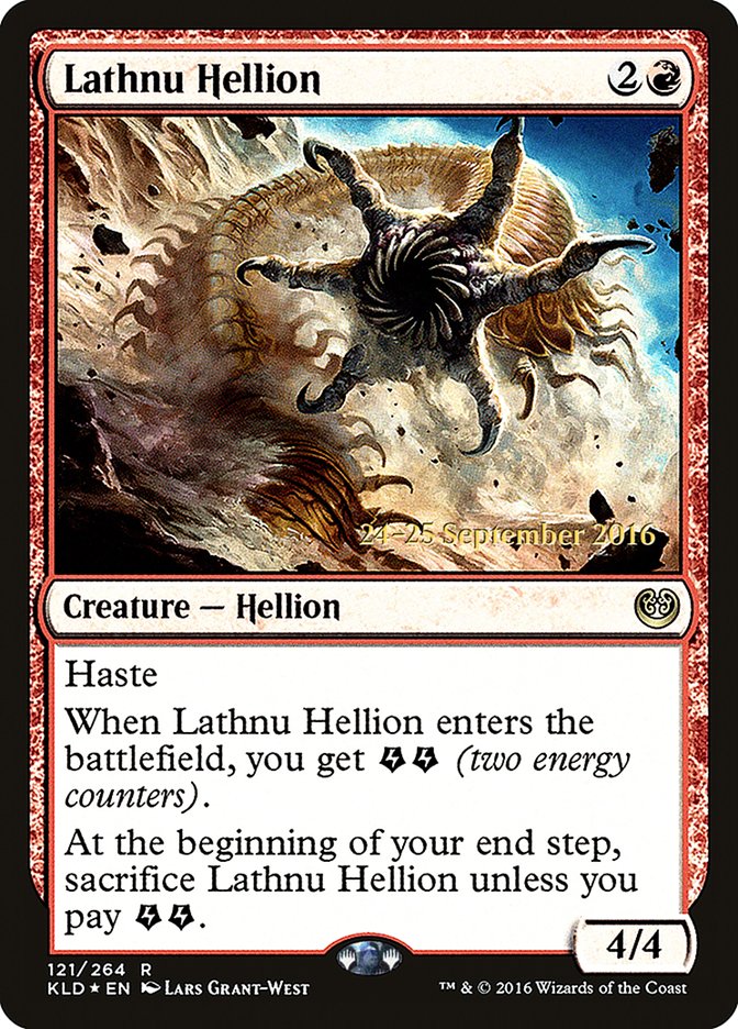 Lathnu Hellion [Kaladesh Prerelease Promos] | Card Merchant Takapuna