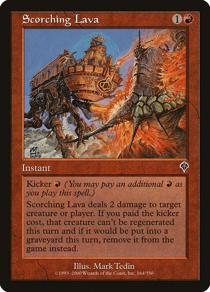 Scorching Lava [Invasion] | Card Merchant Takapuna