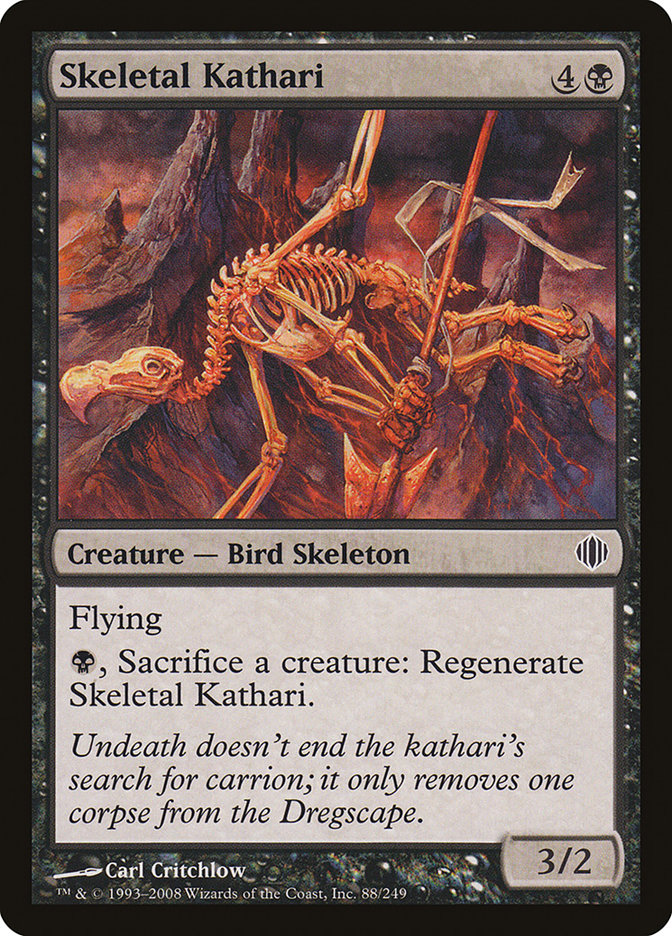 Skeletal Kathari [Shards of Alara] | Card Merchant Takapuna