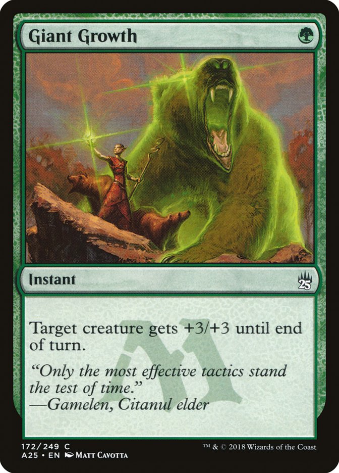 Giant Growth [Masters 25] | Card Merchant Takapuna