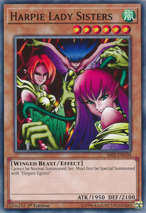 Harpie Lady Sisters [SS02-ENC04] Common | Card Merchant Takapuna