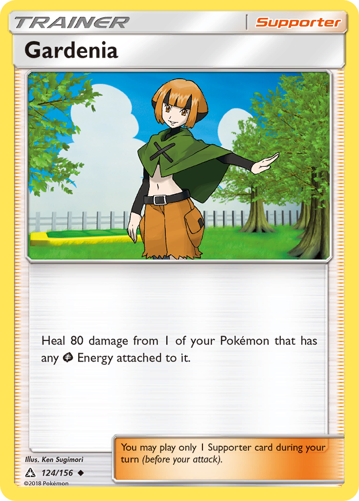 Gardenia (124/156) [Sun & Moon: Ultra Prism] | Card Merchant Takapuna