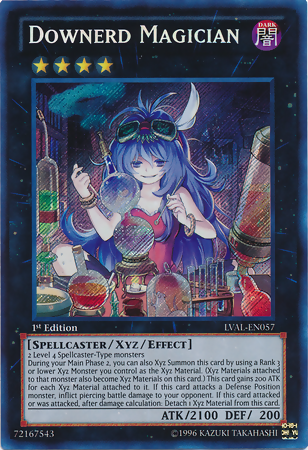 Downerd Magician [LVAL-EN057] Secret Rare | Card Merchant Takapuna