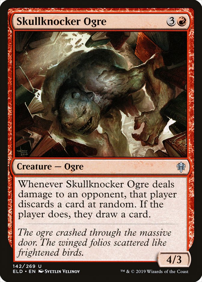 Skullknocker Ogre [Throne of Eldraine] | Card Merchant Takapuna