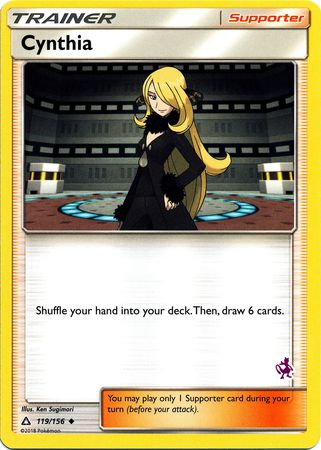 Cynthia (119/156) (Mewtwo Deck) [Battle Academy 2020] | Card Merchant Takapuna