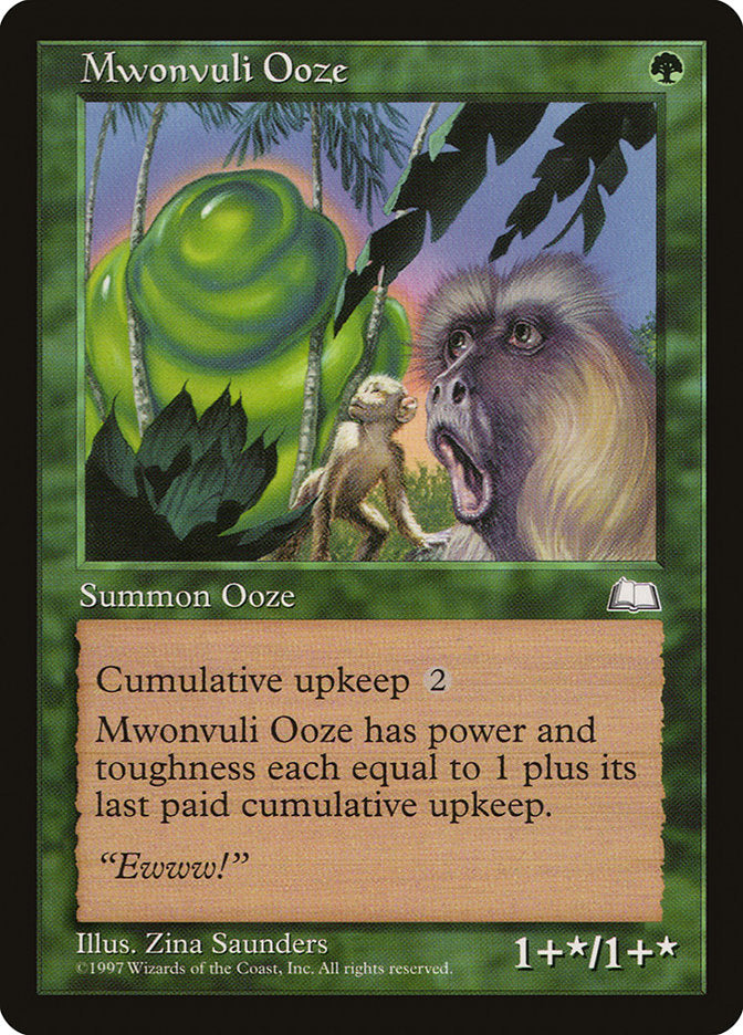 Mwonvuli Ooze [Weatherlight] | Card Merchant Takapuna