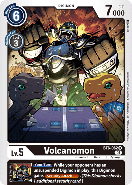 Volcanomon [BT6-062] [Double Diamond] | Card Merchant Takapuna