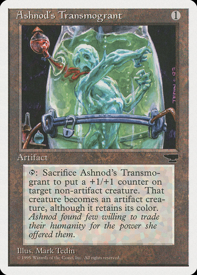 Ashnod's Transmogrant [Chronicles] | Card Merchant Takapuna