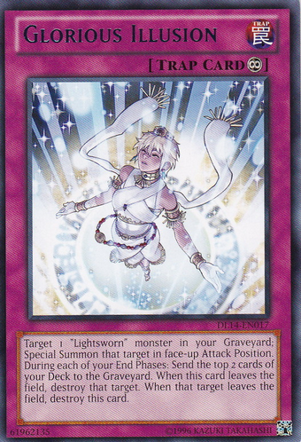 Glorious Illusion (Blue) [DL14-EN017] Rare | Card Merchant Takapuna