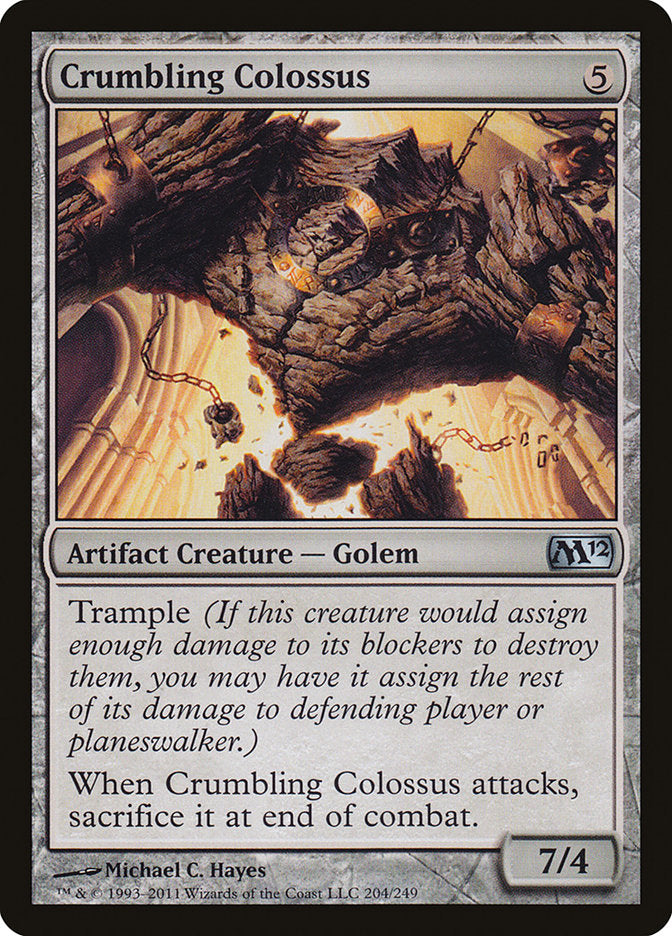 Crumbling Colossus [Magic 2012] | Card Merchant Takapuna