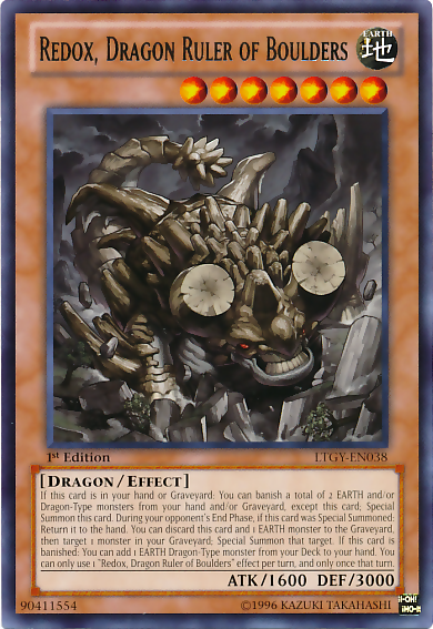 Redox, Dragon Ruler of Boulders [LTGY-EN038] Rare | Card Merchant Takapuna