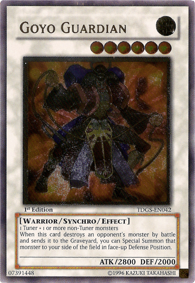 Goyo Guardian [TDGS-EN042] Ultimate Rare | Card Merchant Takapuna