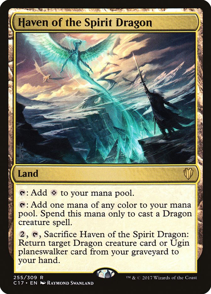 Haven of the Spirit Dragon [Commander 2017] | Card Merchant Takapuna