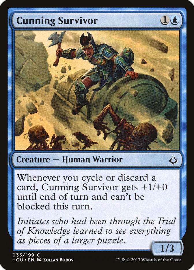 Cunning Survivor [Hour of Devastation] | Card Merchant Takapuna