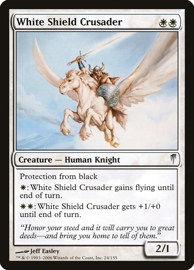 White Shield Crusader [Coldsnap] | Card Merchant Takapuna