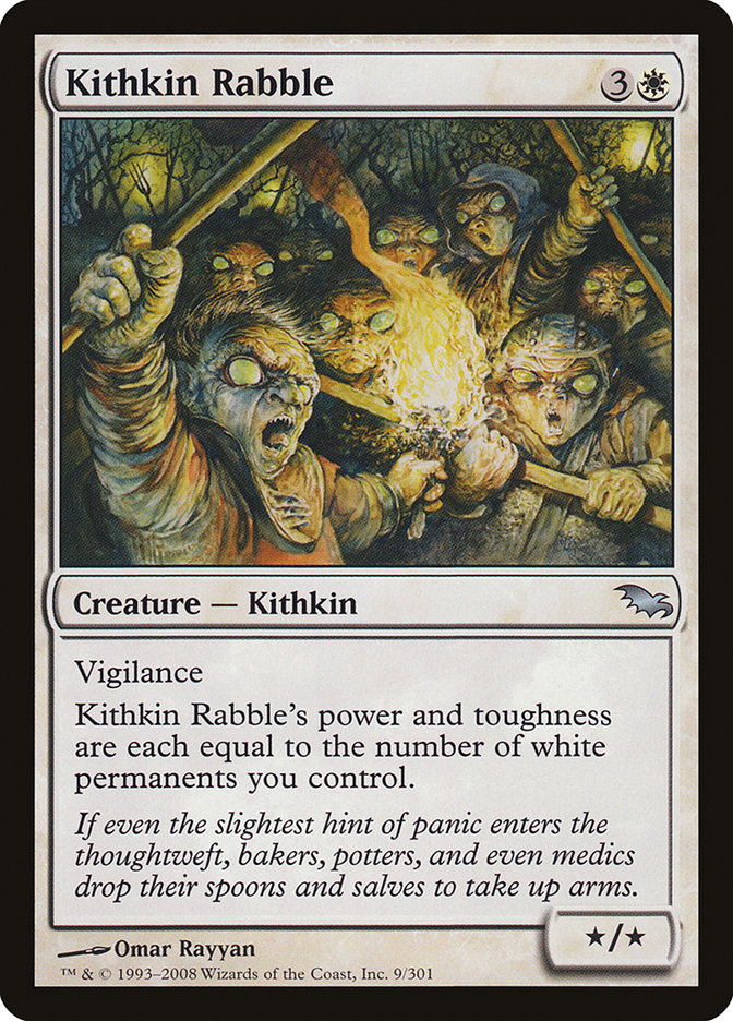 Kithkin Rabble [Shadowmoor] | Card Merchant Takapuna