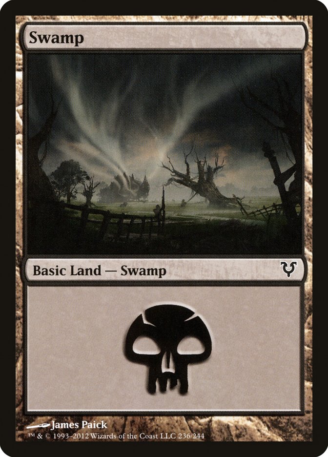 Swamp (236) [Avacyn Restored] | Card Merchant Takapuna