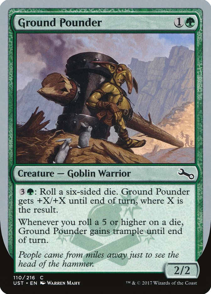 Ground Pounder [Unstable] | Card Merchant Takapuna