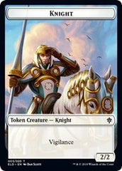 Knight // Food (17) Double-Sided Token [Throne of Eldraine Tokens] | Card Merchant Takapuna