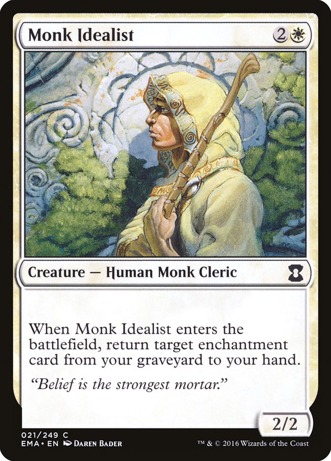 Monk Idealist [Eternal Masters] | Card Merchant Takapuna