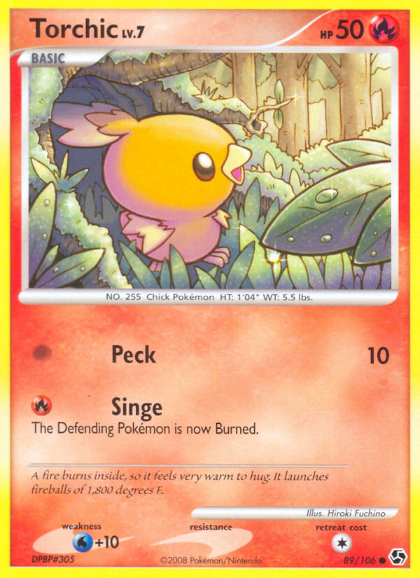 Torchic (89/106) [Diamond & Pearl: Great Encounters] | Card Merchant Takapuna