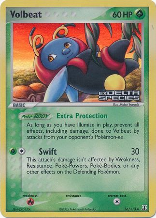 Volbeat (56/113) (Stamped) [EX: Delta Species] | Card Merchant Takapuna