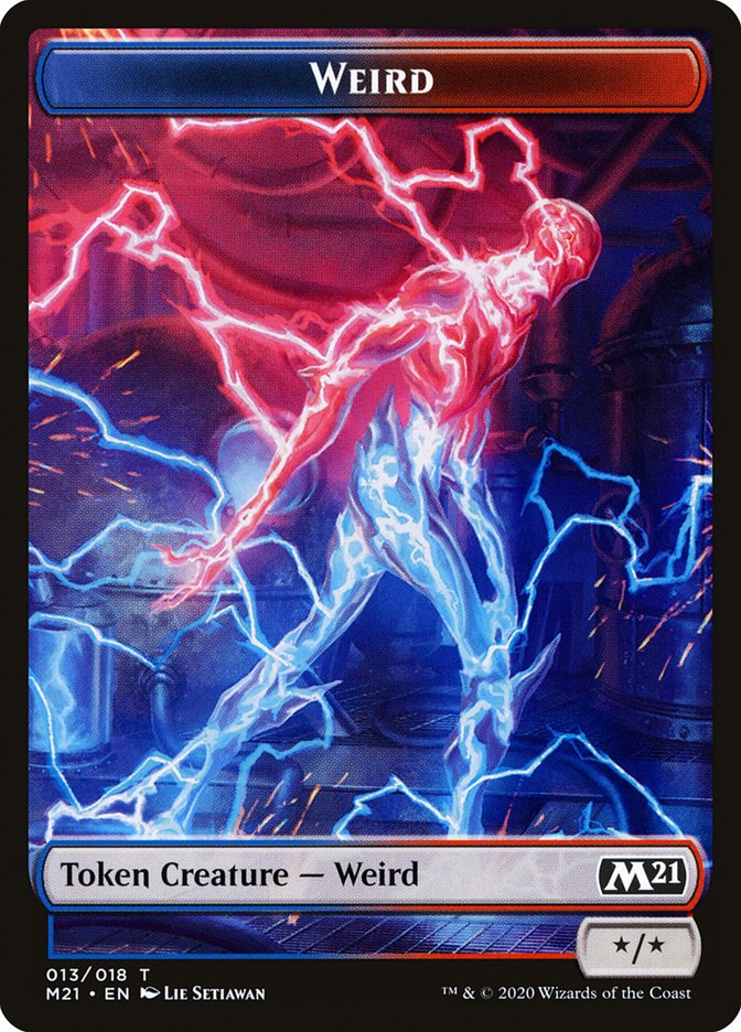 Weird Token [Core Set 2021 Tokens] | Card Merchant Takapuna